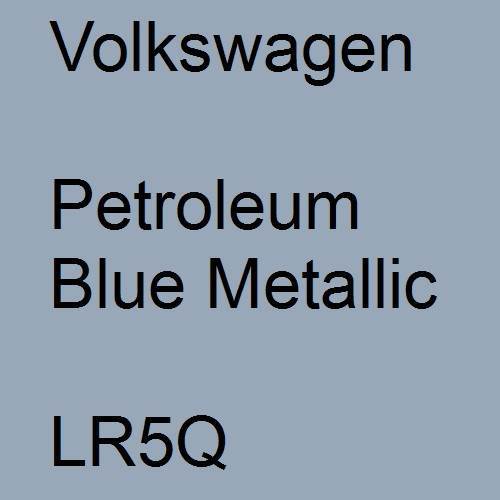 Volkswagen, Petroleum Blue Metallic, LR5Q.